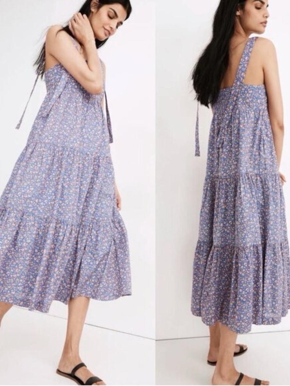 Madewell Summer Beachy Midi/Maxi Cotton Sun Dress Size M